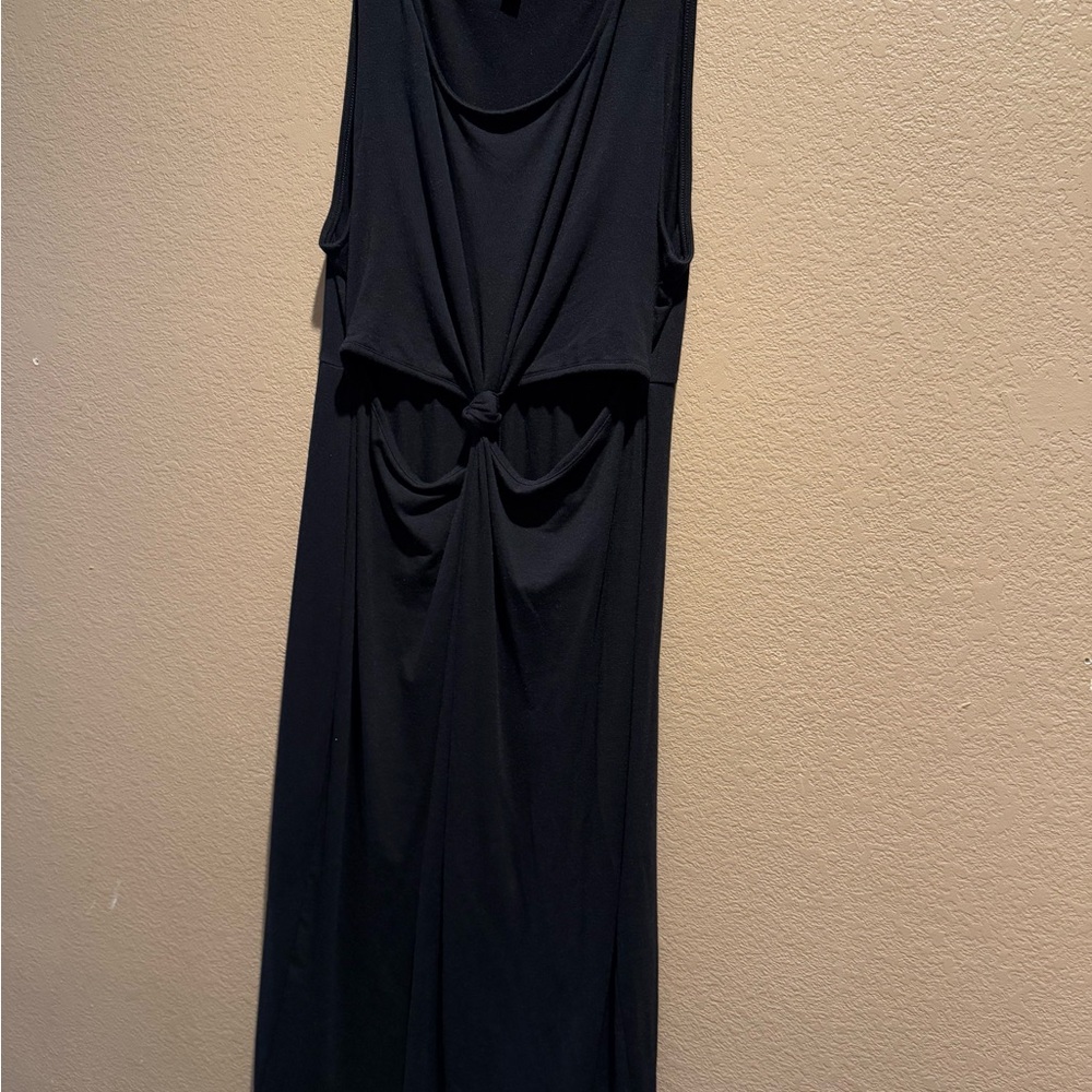 Midi Knot Front Tank Dress